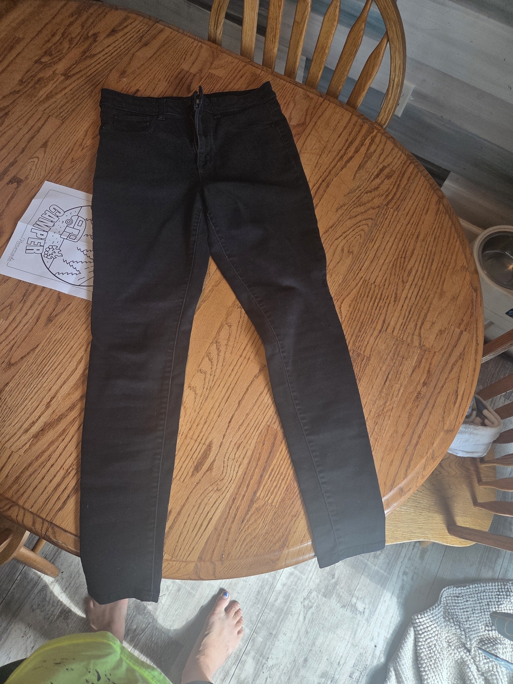 Time and Tru Black Skinny Jeans